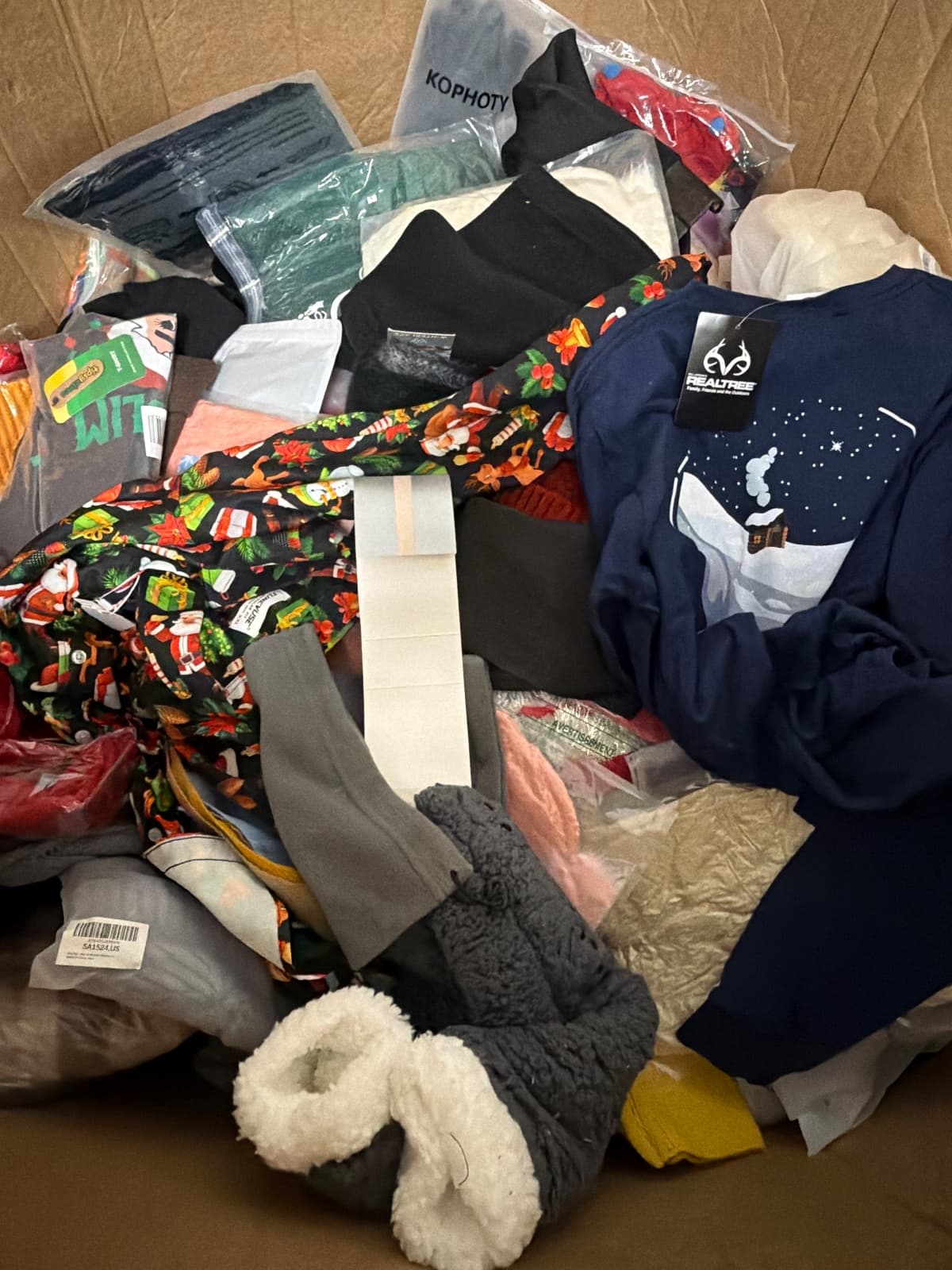 Winter and Christmas Clothing and Apparel Lot