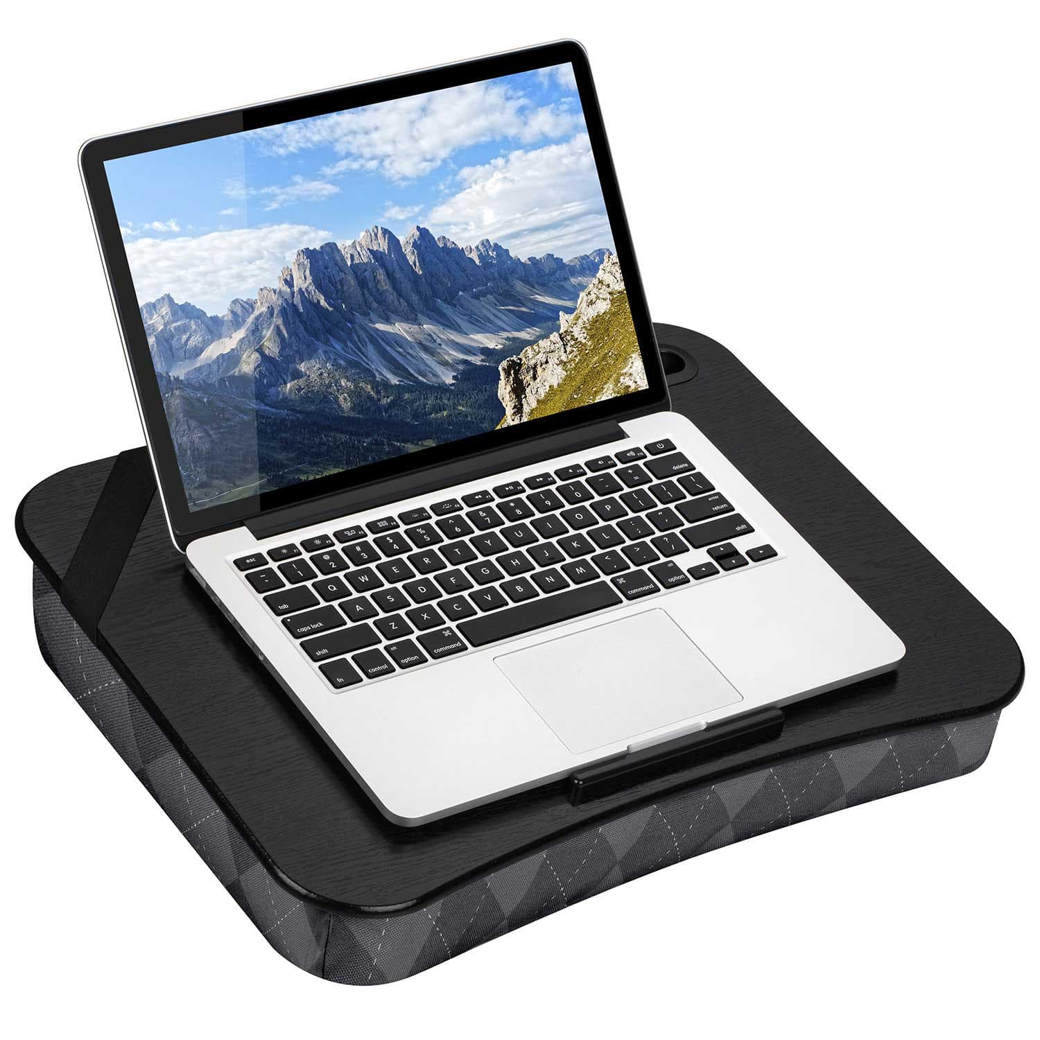 LapGear Designer Lap Desk with Phone Holder Fits 15.6 Laptop Argyle Comfortable Cushion — photo 2