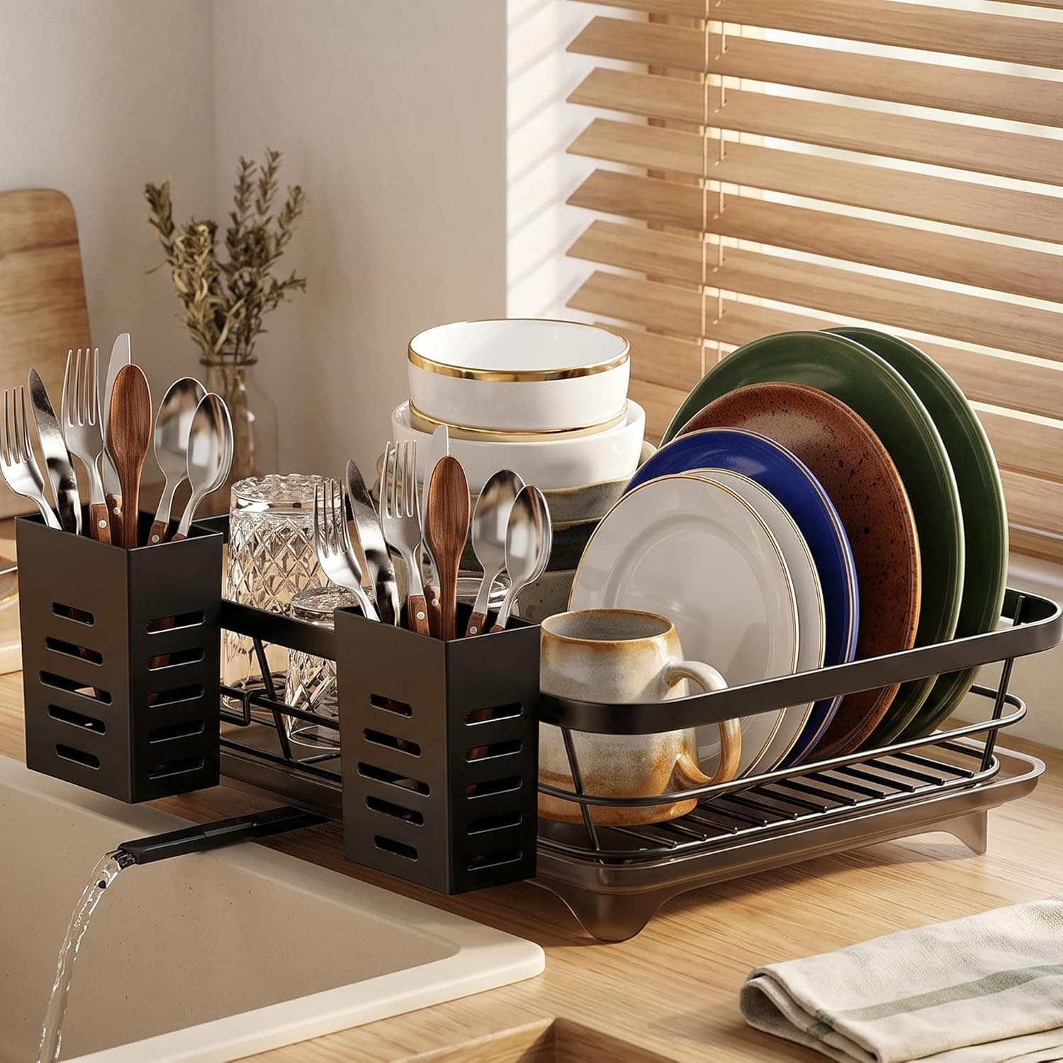 Dish Drying Rack for Kitchen Counter — photo 3