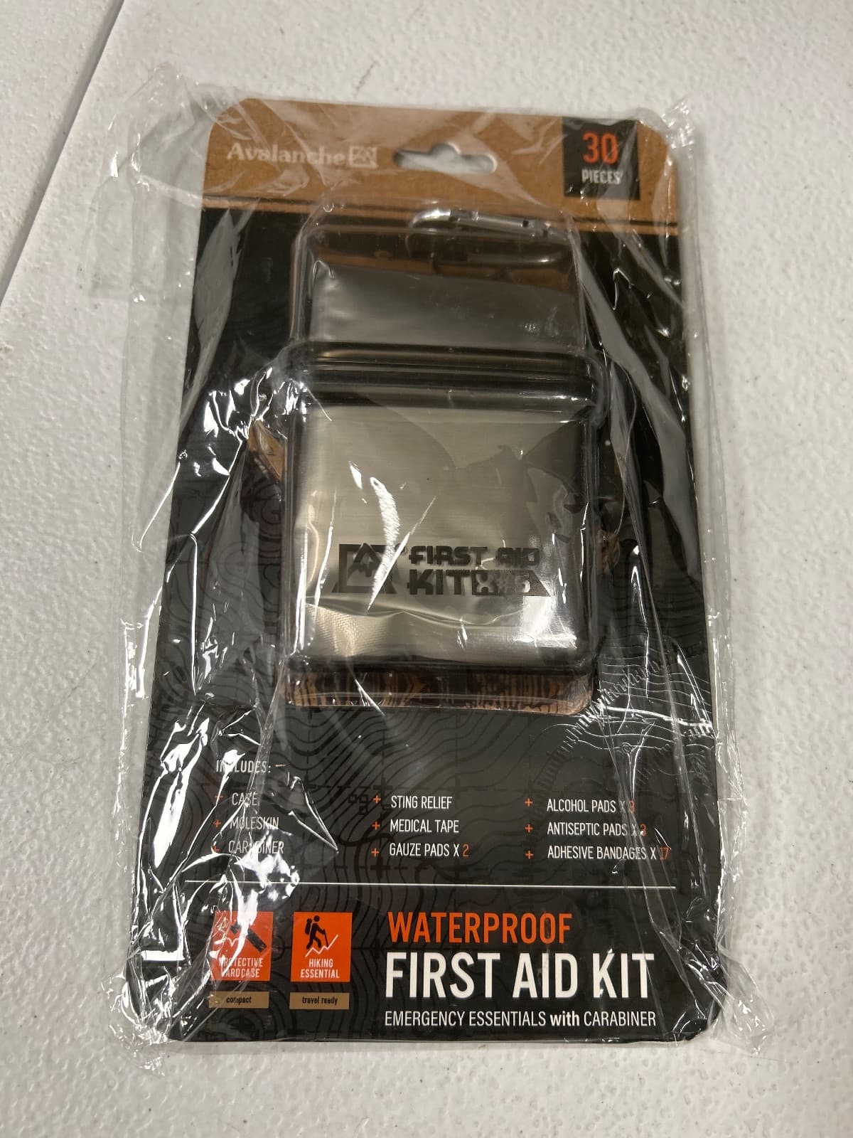 Avalanche Camping Mini First Aid Kit 30 PCS | Grey — photo 3