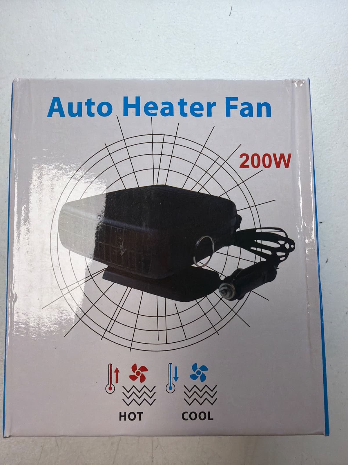 12V 200W Car Heater and Fan, Portable Dual Mode Defroster — photo 4