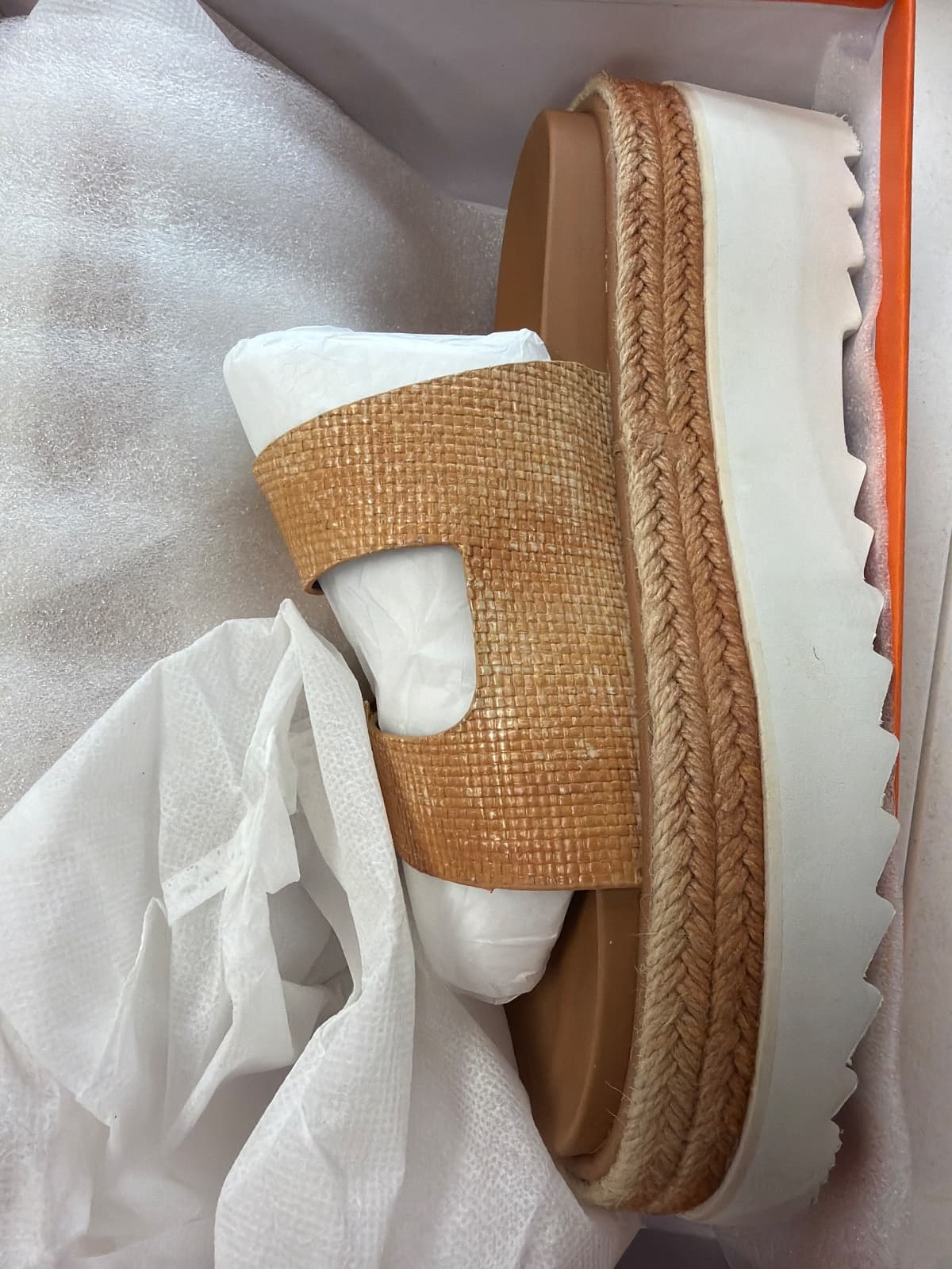 Yishaweiqi Espadrilles Platform Sandals for Women Comfortable Raffia Flatform Sandals… — photo 4