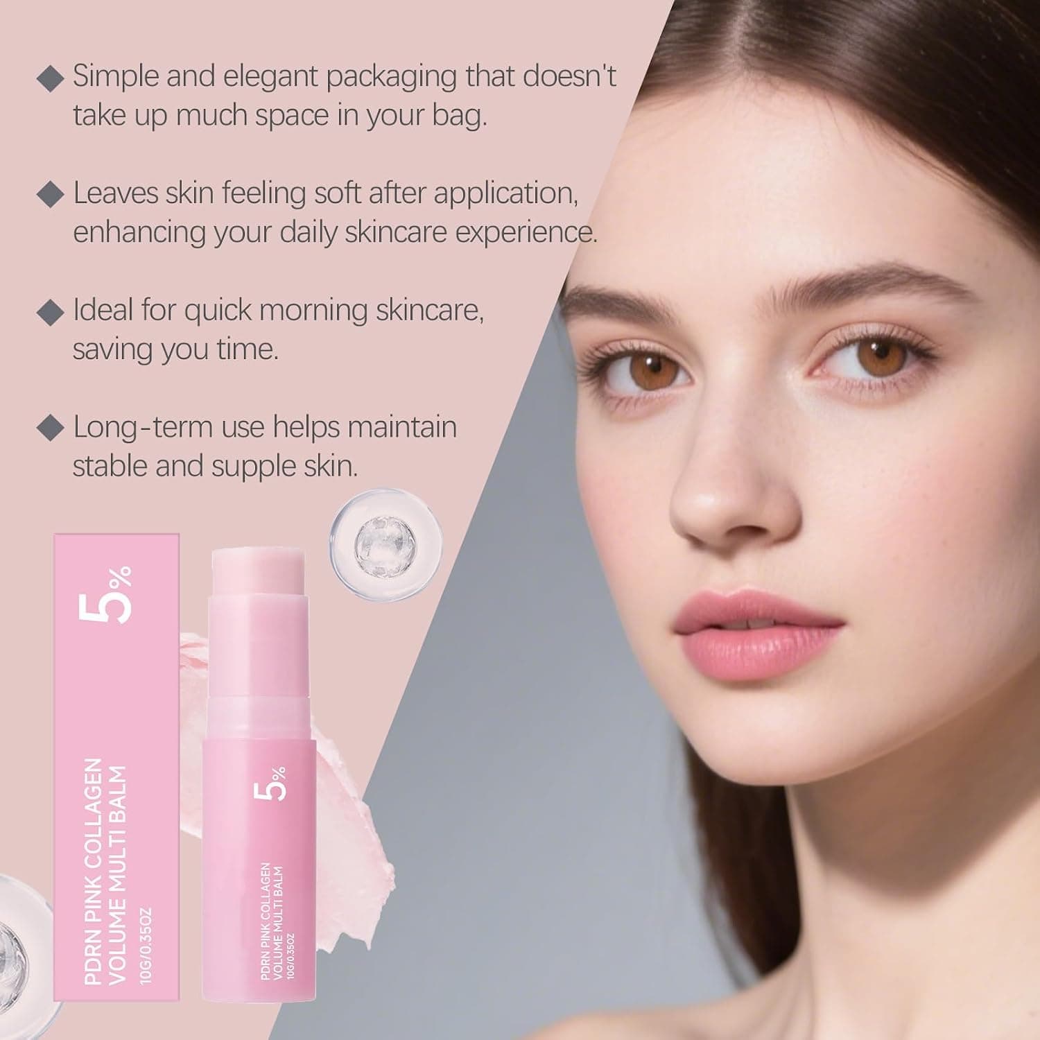 4 boxes! Pink Collagen Volume Multi Balm Stick – PDRN Stick & Volufiline Stick — photo 3