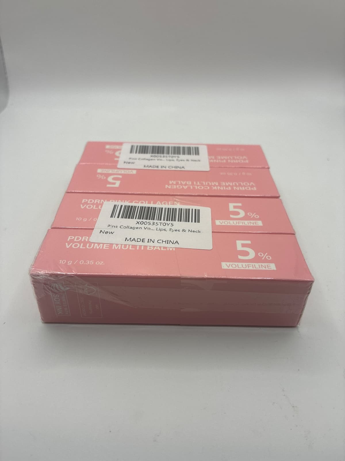 4 boxes! Pink Collagen Volume Multi Balm Stick – PDRN Stick & Volufiline Stick — photo 4