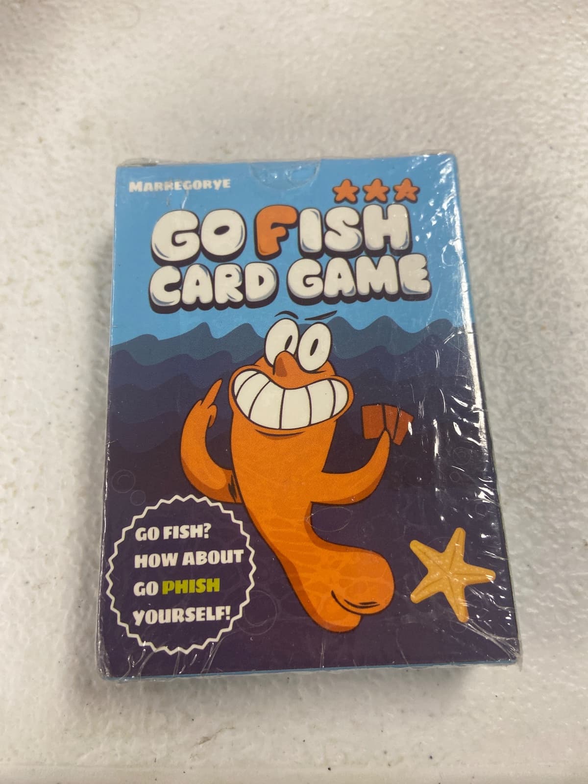 Go fish card game 