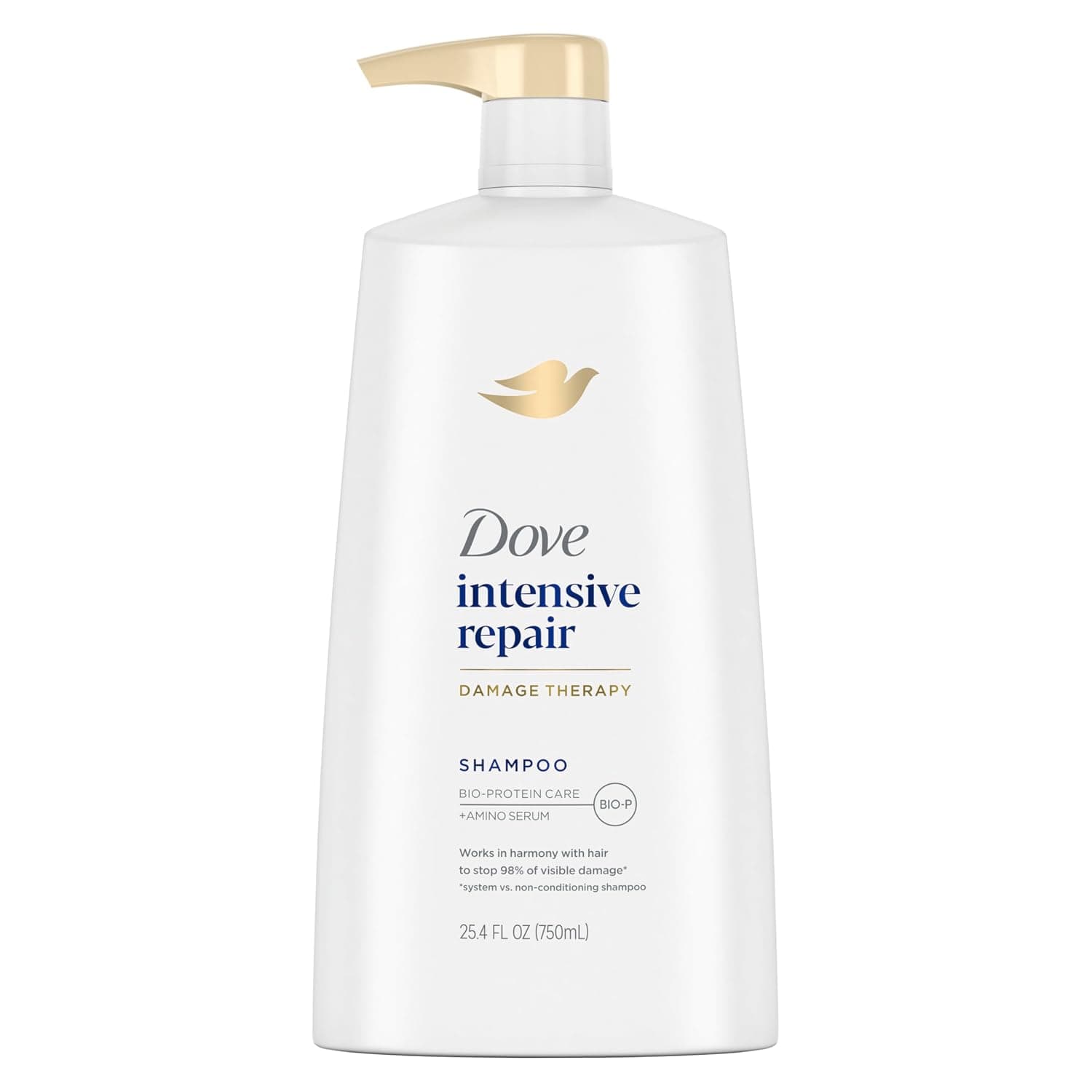 Dove Shampoo Intensive Repair for Damaged Hair Shampoo with Bio-Restore Complex 25.4 oz — photo 3