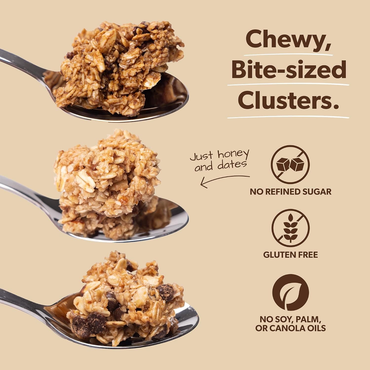 Breakin Protein & Fiber Granola Bites – Variety Pack, (3 Pack — photo 3