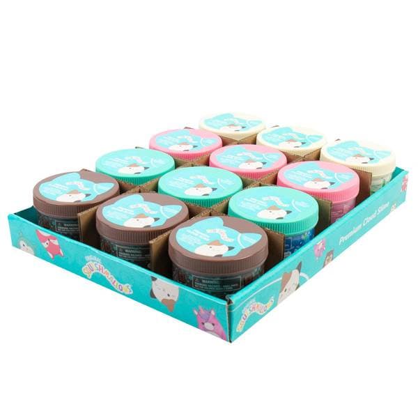 Original Squishmallows Hans The Hedgehog Premium Cloud Slime, Chocolate Scented