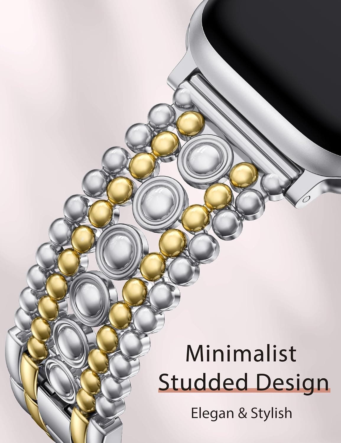 Metal Band for Apple Watch Band Women 42/44/45/46/49/38/40/41mm — photo 2