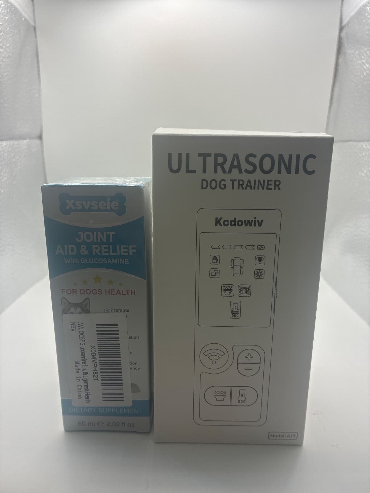 Ultrasonic Dog trainer and joint aid relief for dogs combo