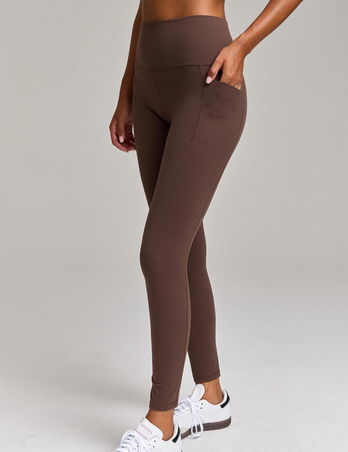 Women's High Waisted Thick Yoga Leggings with Pockets 25'' Buttery Soft Squat Proof Gym… — photo 3