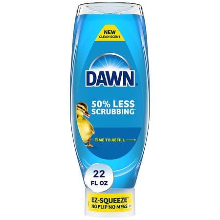 2 Dawn Ultra Clean Scent Ez-Squeeze Dishwashing Liquid Dish Soap - 22 fl oz: Multi-Surface — photo 3