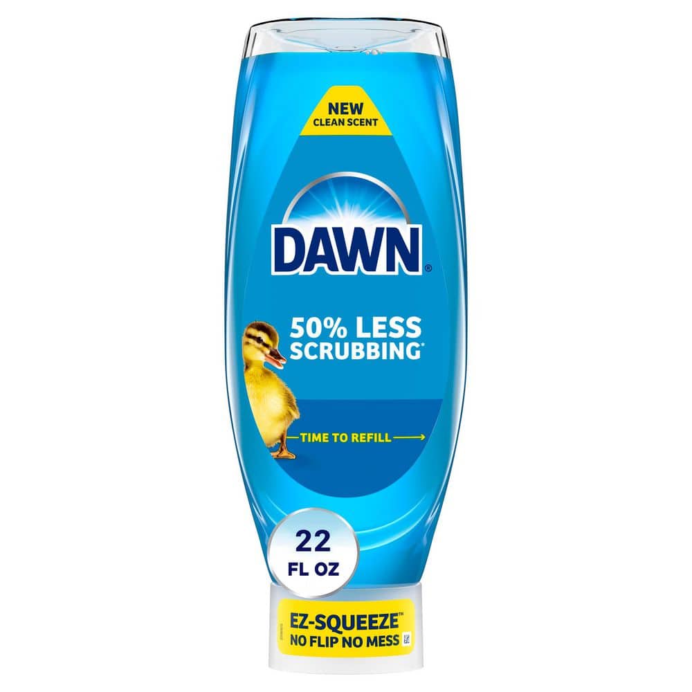 2 Dawn Ultra Clean Scent Ez-Squeeze Dishwashing Liquid Dish Soap - 22 fl oz: Multi-Surface