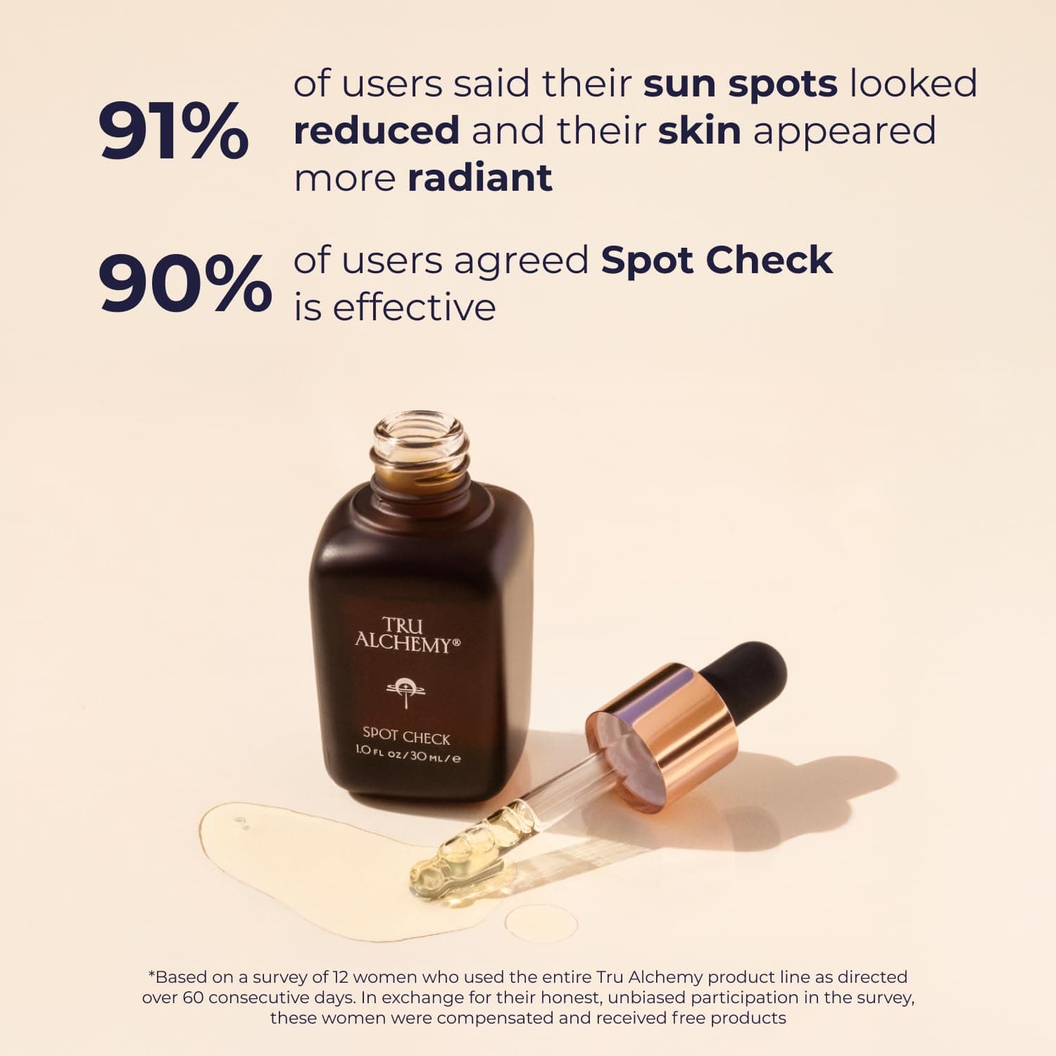Tru Alchemy Spot Check Dark Spot Remover For Face - Niacinamide, Hyaluronic Acid — photo 2