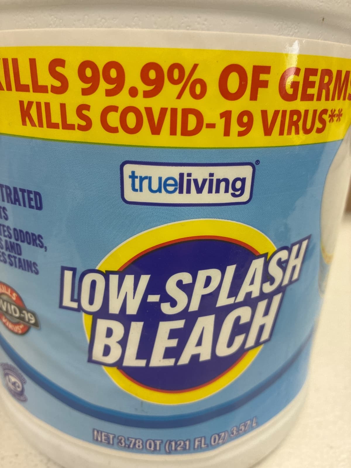Low-Splash Bleach, 3.78 Qt