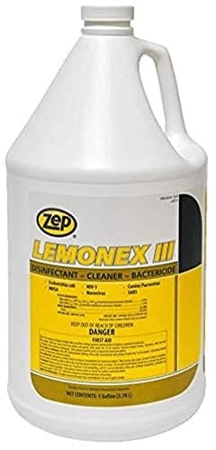 Zep Lemonex III Disinfectant Cleaner, 1 Gallon