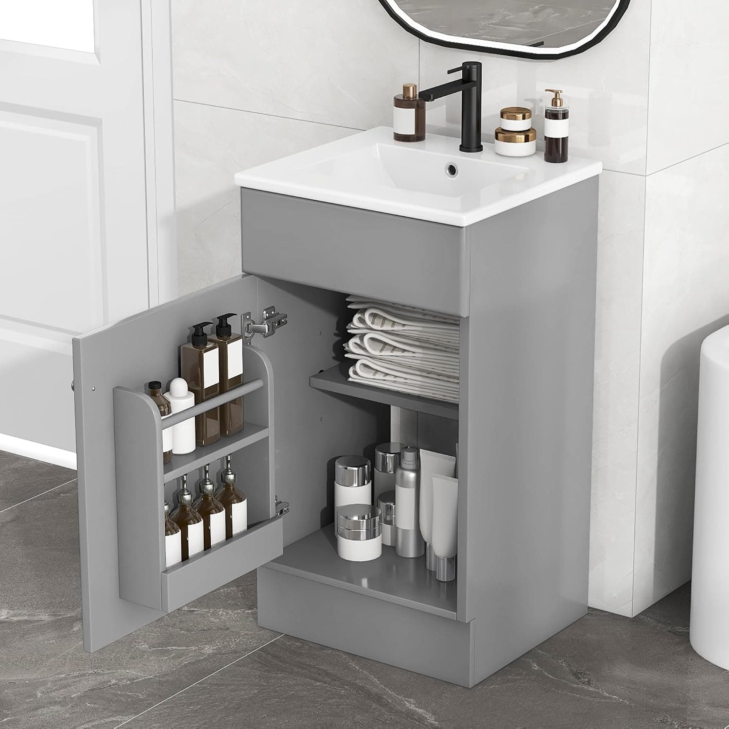 18-inch Bathroom Vanity Sink Combo