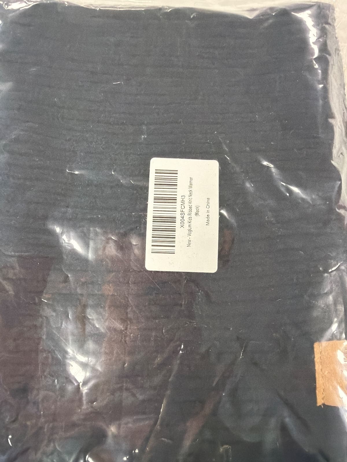 Kids Fleece Lined Ribbed Knit Neck Warmer Gaiter — photo 4