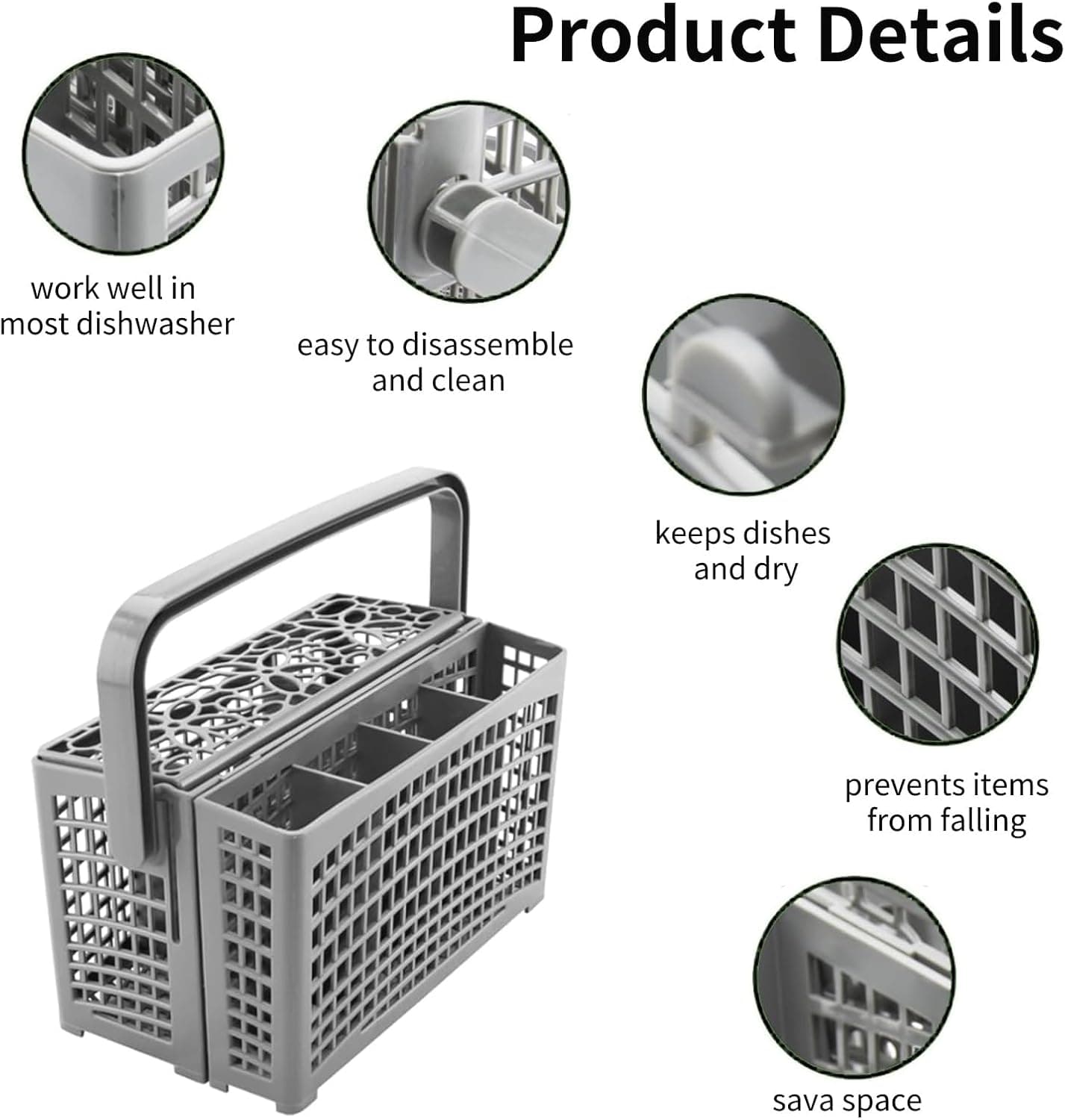 Universal Dishwasher Silverware Basket Replacement — photo 3
