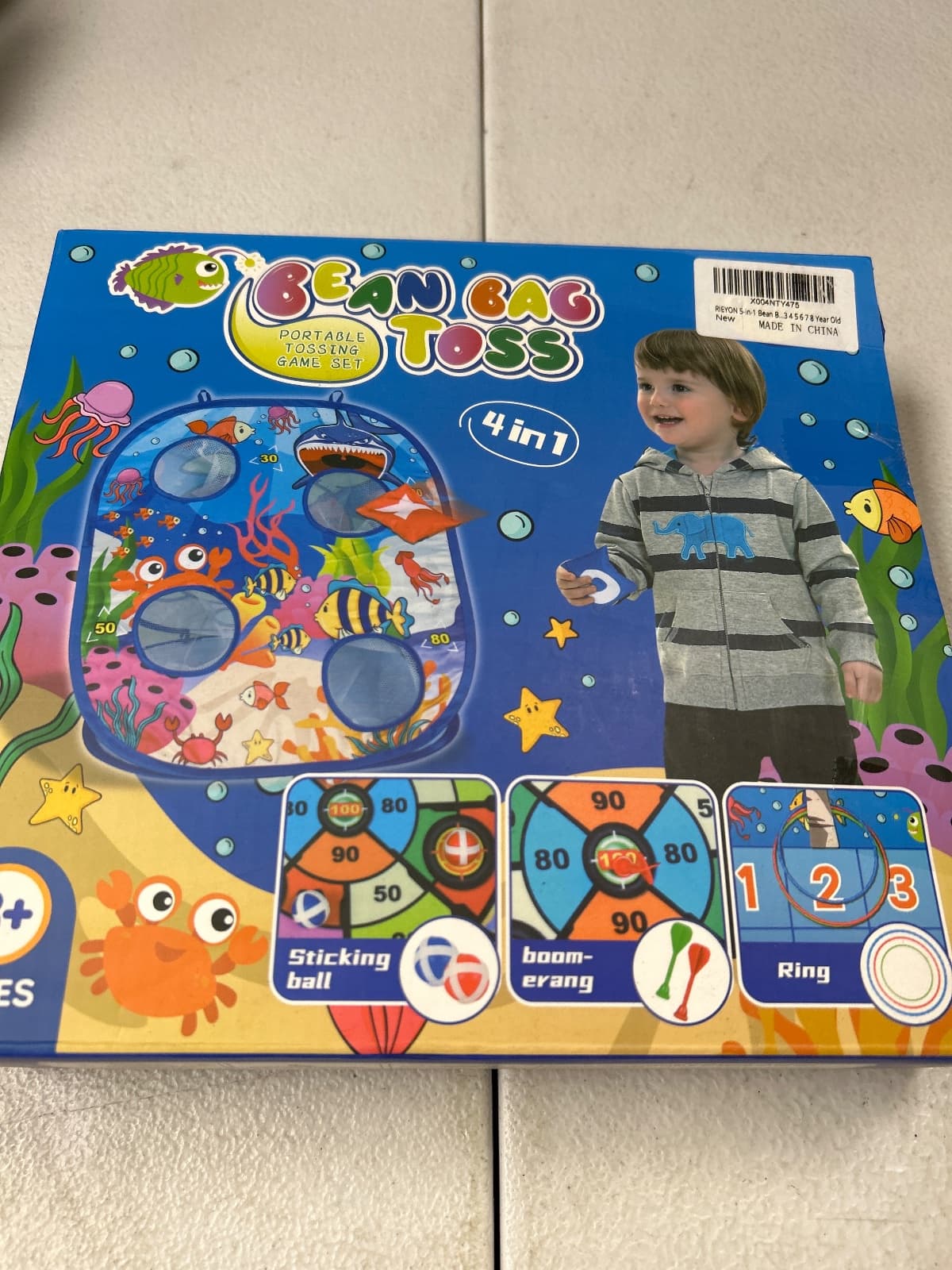 5-in-1 Bean Bag Toss Game for Kids — photo 4