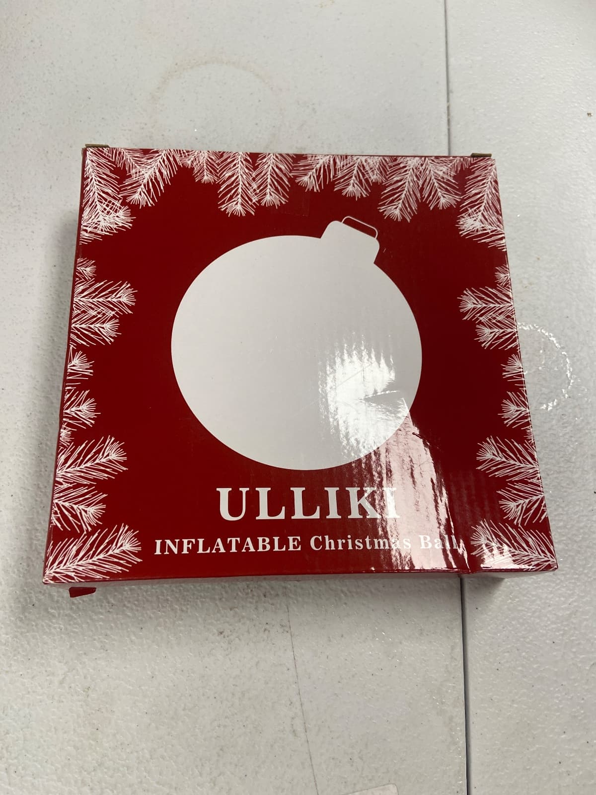 Large Inflatable Christmas Ball Ornament, Outdoor PVC — photo 4