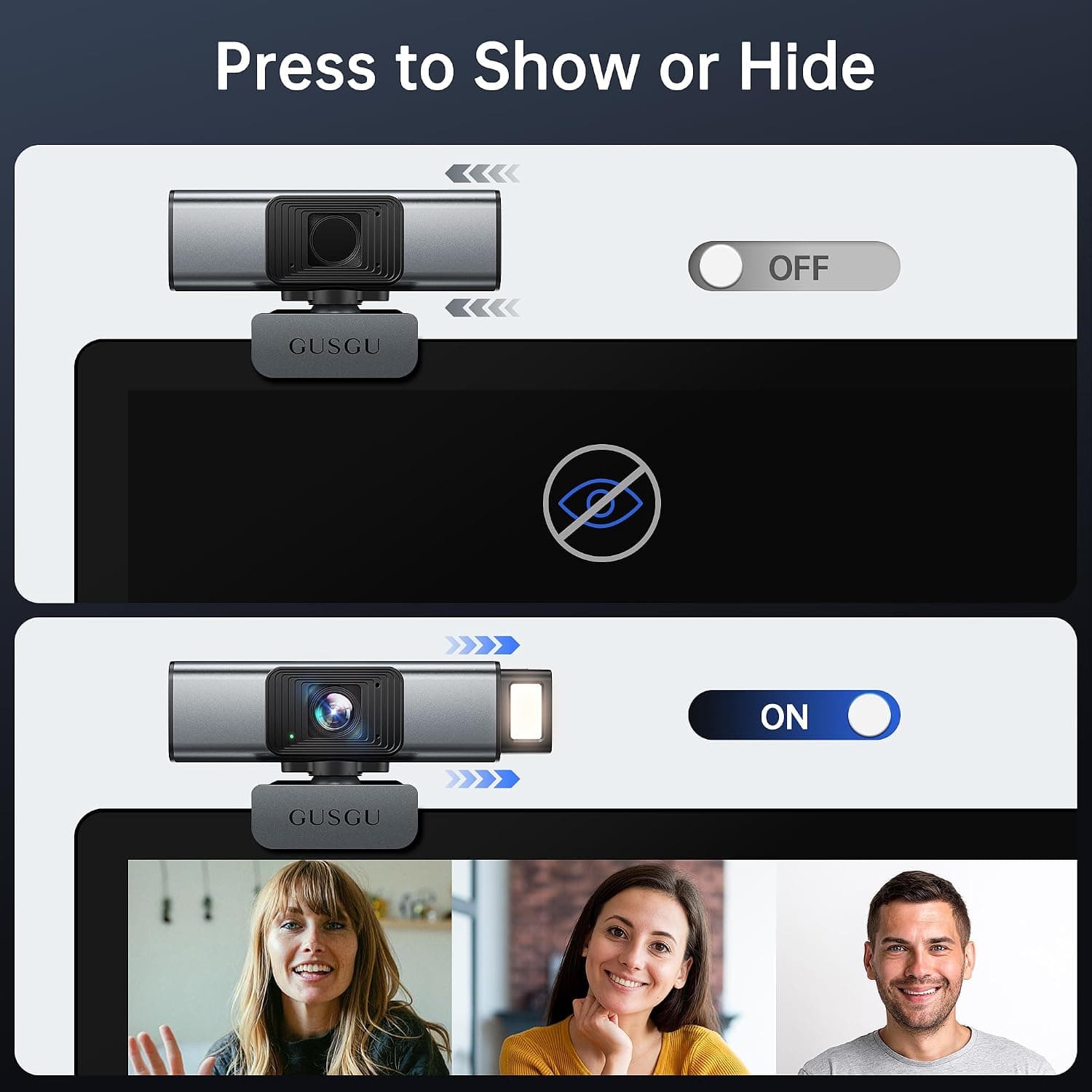 G940 QHD 2K Webcam with Microphone and Privacy Protection — photo 3