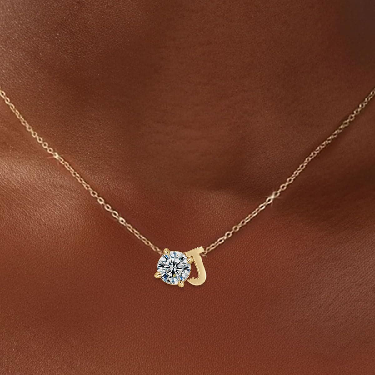14k Gold Plated Cubic Zirconia Necklaces for Women — photo 2