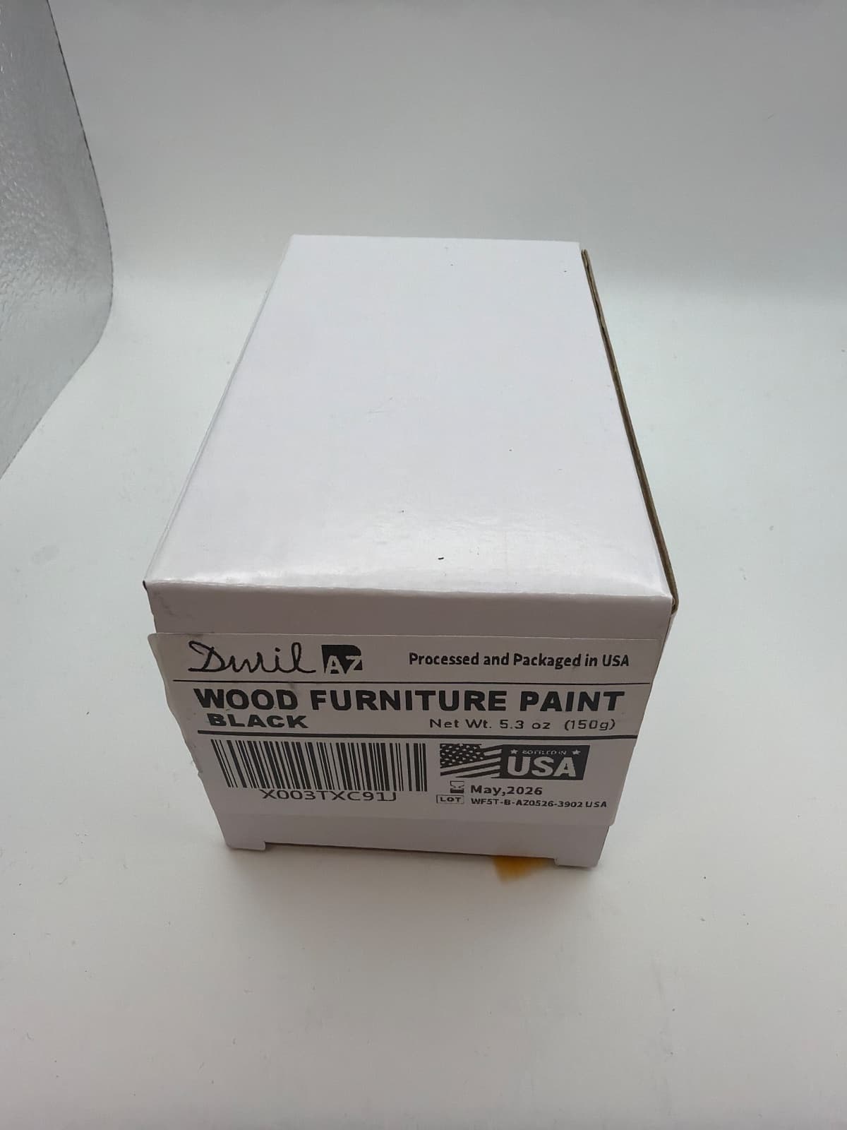 DWIL Matte Finish Furniture Paint - 5 Oz Black Paint for Wood Cabinets, Doors, Tables โ photo 4