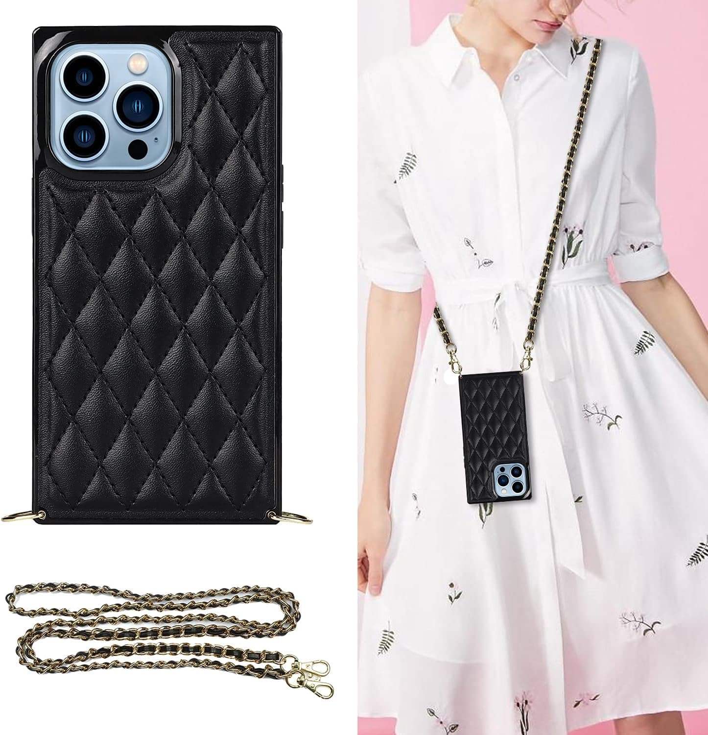 for iPhone 13 Pro Max Case with Shoulder Strap 6.7 inch — photo 3