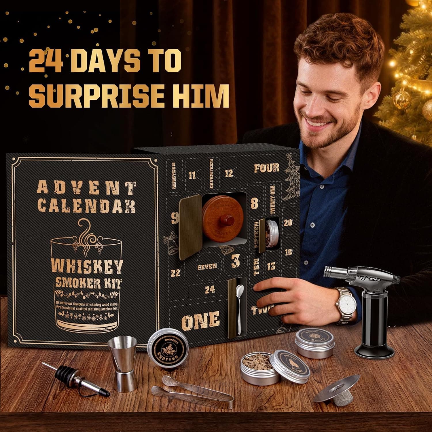 Whiskey Advent Calendar 2025 for Men — photo 2